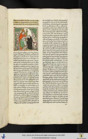 Beatissimo Patri Paulo Secundo Pontifici Maximo. Donis Nicolaus Germanus.