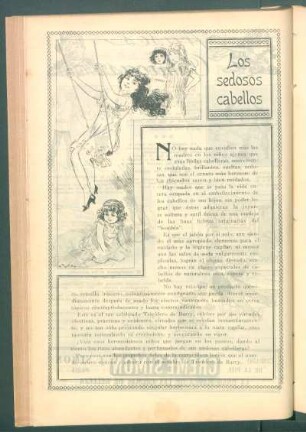 Los sedosos cabellos - [Publicidad]
