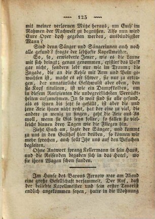 Novellen, 2.. Musikalische Leiden u. Freuden