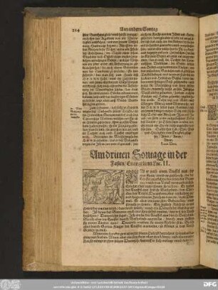 Am dritten Sontage in der Fasten/ Evangelium Luc. 11.