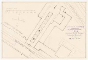 Technische Hochschule Berlin Notunterkünfte: Lageplan 1:1000