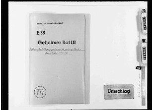 Ablösungsgesetzgebung: Vollzug der Ablösungsgesetze von 1836 in einigen Standesherrschaften