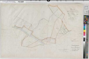 Hünningen (Ense), Teilung von Hünningen, Brouillonkarte I Flur 10,1