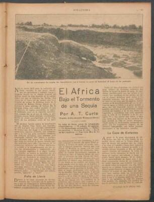 El Africa bajo el tormento de una sequía