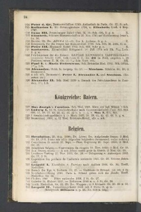 Königreiche: Baiern