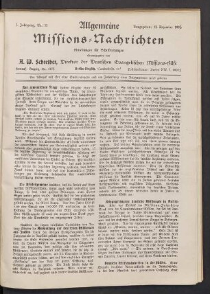 No. 11. 11. Dezember 1915