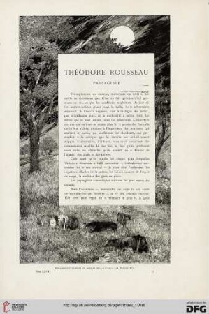 8: Théodore Rousseau, [1] : paysagiste