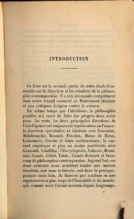 Le mouvement positiviste et la conception sociologique du monde