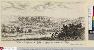 Veüe et Perspectiue de la Porte sainct Iean de Nancy par dehors