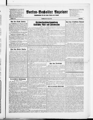 Borken-Bocholter Anzeiger. 1927-1932