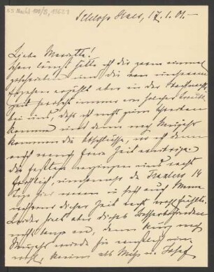 Brief an Mariette von Roell : 17.01.1901