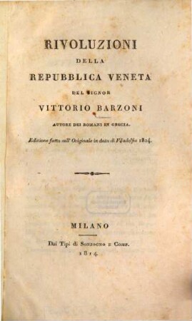 Rivoluzioni della repubblica Veneta, 1