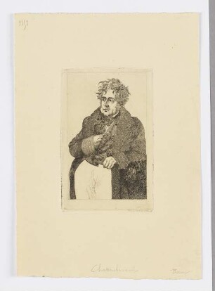 Bildnis François-René de Chateaubriand