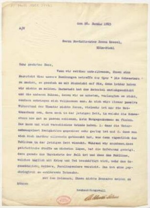 Brief an Franz Kessel : 26.01.1915