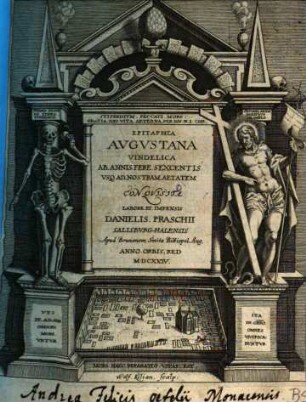 Epitaphia Augustana Vindelica : Ab Annis Fere Sexcentis Usq. Ad Nostram Aetatem Conquisita, [1]