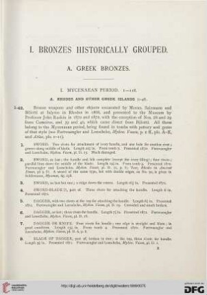 A: Greek bronzes