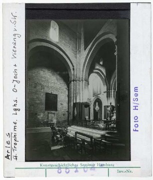 Arles: St. Trophime, Langhaus Ostjoch und Vierung