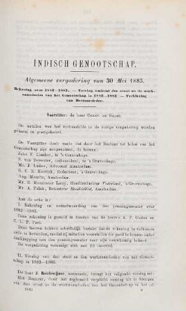 Algemeene vergadering van 30 Mei 1883