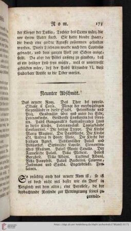 Neunter Abschnitt
