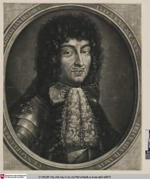 [Ludwig XIV., König von Frankreich; Louis XIV, King of France]