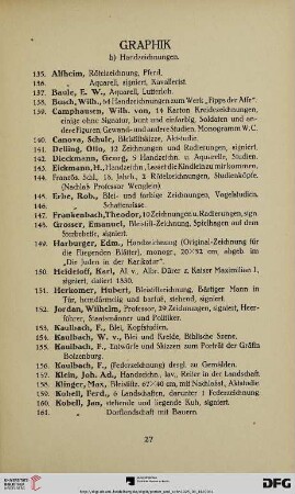 Graphik (Nr. 135-188)