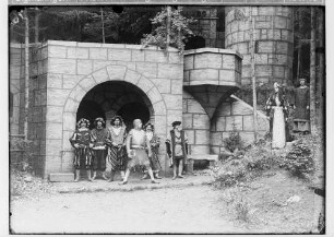 Waldbühne Sigmaringendorf - Der Oettinger; Szenenbild