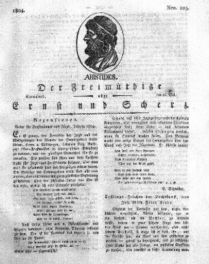 Nro. 105., Sonnabend den 26. Mai
