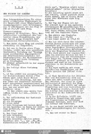 DDR - Nur Fliegen ist schöner
