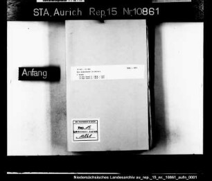 Das Armenwesen in Detern