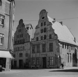 Wismar. Giebelhäuser