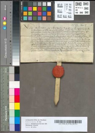 Provision des Joh. Brintrup mit der Vicarie S. Crucis in Borculo