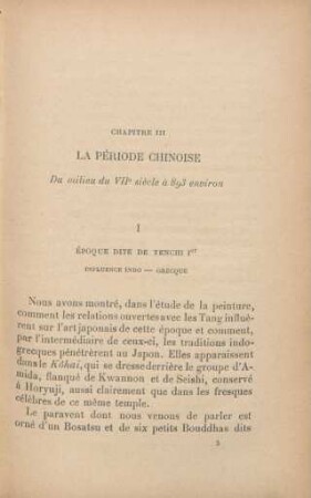 Chapitre III. La période chinoise. Du milieu du VIIe siècle à 893 environ