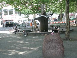 Säule in der Brandung