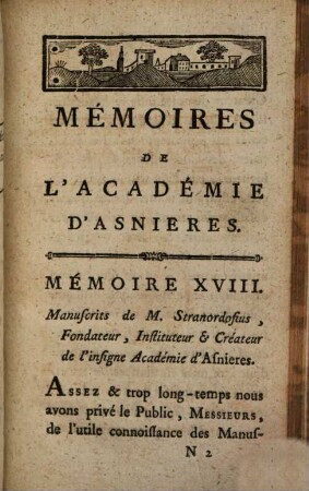 Mémoires De L'Académie D'Asnières, 3