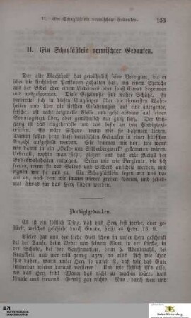 2. Schatzkästlein vermischter Gedanken