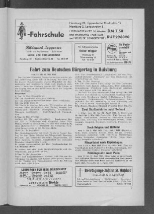 Pfingstfahrt nach Kopenhagen