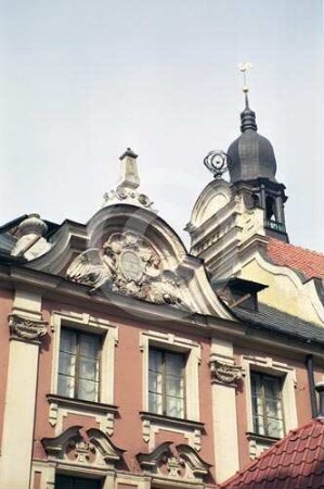 Giebel des Schifffahrtsmuseums Riga
