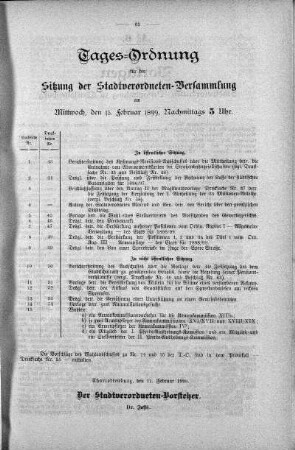 15. Februar 1899
