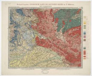 Karte von Regensburg und Umgebung, 1:500 000, Kupferstich, 1914