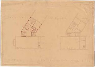 Grund, Peter; Dortmund; Jugendheim - Grundriss EG; Grundriss 1. Zwischengeschoss