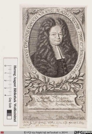 Bildnis Christian Gryphius