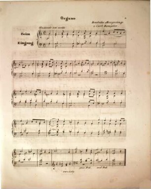 Deutsche Meßgesänge : für 1 Singstimme mit Orgelbegl. u. beliebig. Gebrauche von Alt, Tenor & Baß-Stimme ; op. 30
