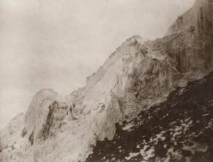 Eiswand am Nordwest Chimborazo (bei 5715 m)
