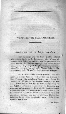 Auszüge aus mehreren Briefen aus Paris
