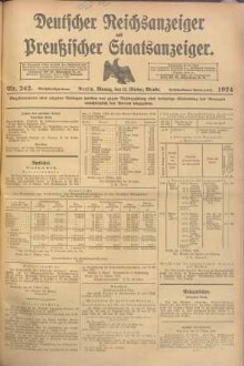 Deutscher Reichsanzeiger und Preußischer Staatsanzeiger