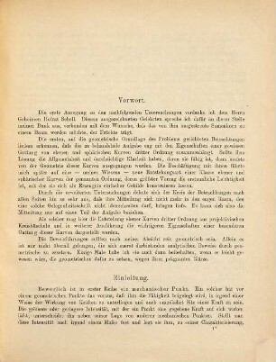 Über äquivalente Bewegungen, 1. Die Entstehung von Kurven dritter Ordnung aus projektivischen Kreisbüscheln