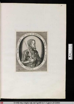 Philipp II, König von Spanien.