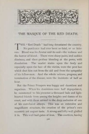 The masque of the red death