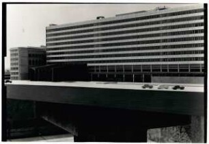 Technische Universität Berlin Hauptgebäude: Modellansicht von Westen nach Osten