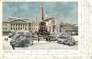 Leipzig: Mendebrunnen